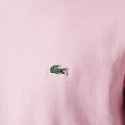 Lacoste T-shirt a girocollo in jersey di cotone TH6709 Rosa