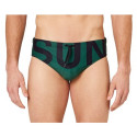 SUNDEK COSTUME UOMO SLIP  M296SSL NERO/VERDE