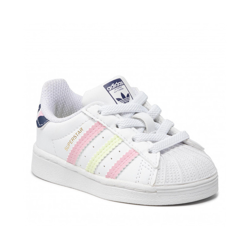 Adidas Shoes Baby  Superstar El I GY3332 Bianco/Rosa