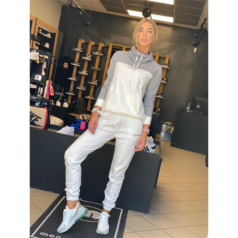 FREDDY PANTALONE DONNA F2WTRP15 BIANCO