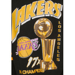 Mitchell & Ness NBA LOS ANGELES LAKERS ALL OVER 2.0 - Felpa 355707 GIALLO