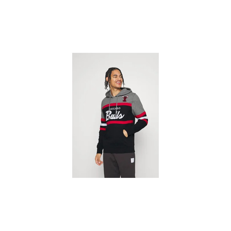 MITCHELL & NESS FELPA CON CAPPUCCIO HEAD COACH BULLS 284281