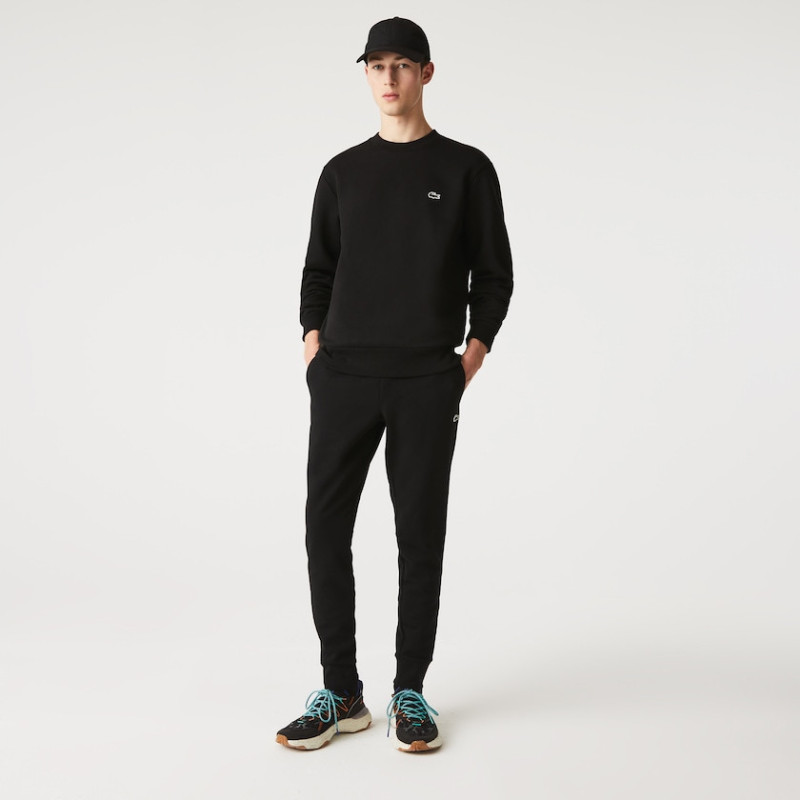 Lacoste Felpa  in cotone Uomo SH9608 Cammello