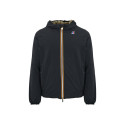 K-Way Giubbotto Jacques Warm Double Reversibile  K111JKW NERO/GRIGIO