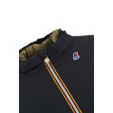 K-Way Giubbotto Jacques Warm Double Reversibile  K111JKW NERO/GRIGIO