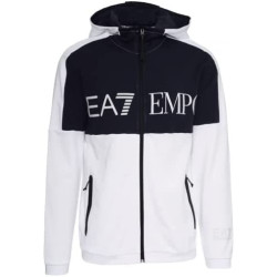 Armani EA7 Felpa Uomo 6LPM18 Blu/Bianco