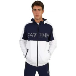 Armani EA7 Felpa Uomo 6LPM18 Blu/Bianco