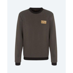 Armani EA7 Felpa Uomo zip 6LPM31 Militare