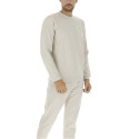 EA7 Armani Felpa girocollo Uomo 6lpm66 Cream