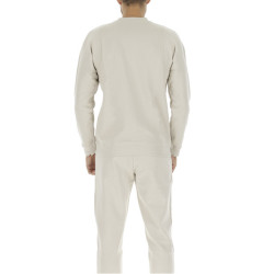 EA7 Armani Felpa girocollo Uomo 6lpm66 Cream
