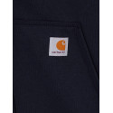 Carhartt Midweight Felpa Zip-Front Sweatshirt Uomo K122 Blu