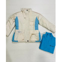 TONINI GIACCA NEVE BAMBINA 115B PANNA/CELESTE