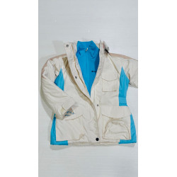 TONINI GIACCA NEVE BAMBINA 115B PANNA/CELESTE