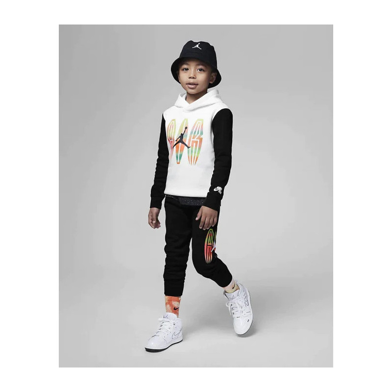 Nike Air Jordan Tuta Baby 65B726 Bianco/Nero