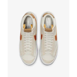 Nike  Blazer Low DA4934 White/White/Black/Light Bone