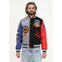 GIACCA AMERICAN COLLEGE TEDDY VARSITY MARRONE