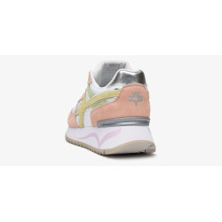 W6YZ YAK-W Sneakers in Suede 1M14 Rosa-Bianco