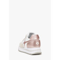 W6YZ YAK-W Sneakers in Suede 1M14 Rosa-Bianco