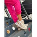 W6YZ YAK-W Sneakers in Suede 1M14 Rosa-Bianco