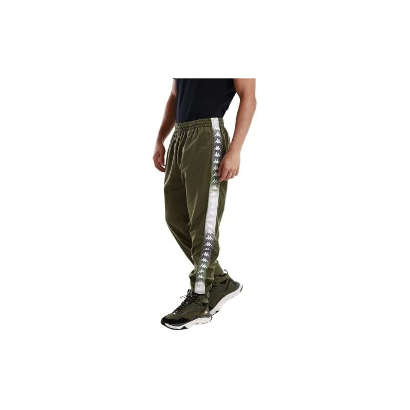 Kappa Pantaloni Sportivi 222 Banda RASTORIA GRAPHIKTAPE 34186VW VERDE