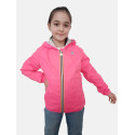 K-WAY Kid Lily Plus Reversible K002EJ0 Fluo Pink -Grey Lt