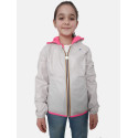 K-WAY Kid Lily Plus Reversible K002EJ0 Fluo Pink -Grey Lt