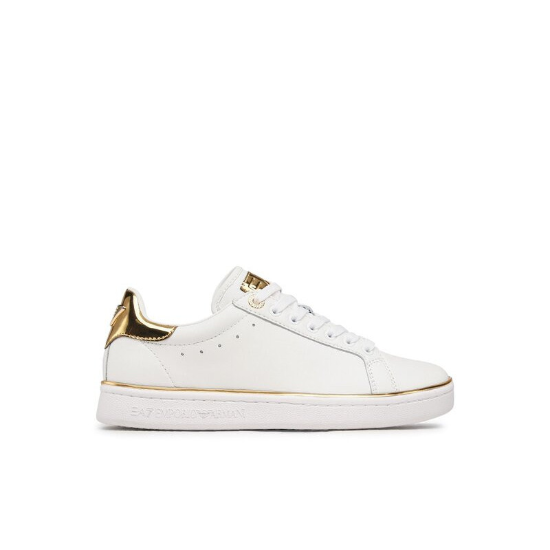 ARMANI EA7 SCARPE WOMAN X7X009 BIANCO/ORO