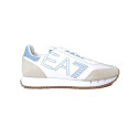 Armani EA7 Sneakers Black & White Vintage Eagle X8X114 Bianco