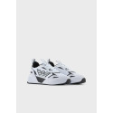 Armani EA7 Sneakers Black & White Vintage Eagle X8X114 Bianco