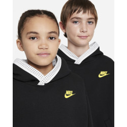 Nike Felpa Reversibile con cappuccio Ragazzi DX5518 Black