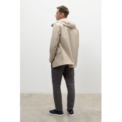 ECOALF GIACCA IMPERMEABILE UOMO GAJKCACHI SABBIA