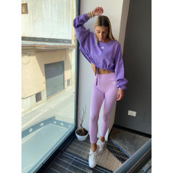 Felpa Dance Crop Donna IC6685 Viola