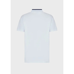ARMANI EA7 Polo Golf Club in cotone stretch 3RPF09  Bianca