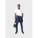 ARMANI EA7 Polo Golf Club in cotone stretch 3RPF09  Bianca