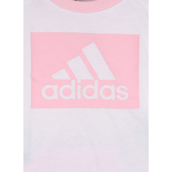 Adidas  Completo T-Shirt&Shorts Bambina HF1915 Bianco/Rosa