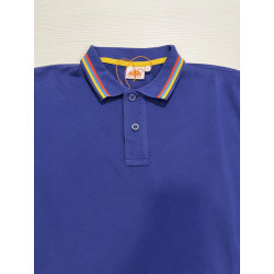 POLO BRICE IN COTONE PIQUET TRICOLOR M779PLJ6500 BLU