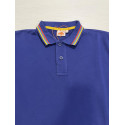 POLO BRICE IN COTONE PIQUET TRICOLOR M779PLJ6500 BLU