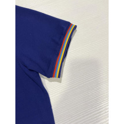 POLO BRICE IN COTONE PIQUET TRICOLOR M779PLJ6500 BLU