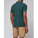 SUNDEK POLO IN COTONE PIQUET COMBINATO M997PLP VERDE