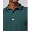 SUNDEK POLO IN COTONE PIQUET COMBINATO M997PLP VERDE