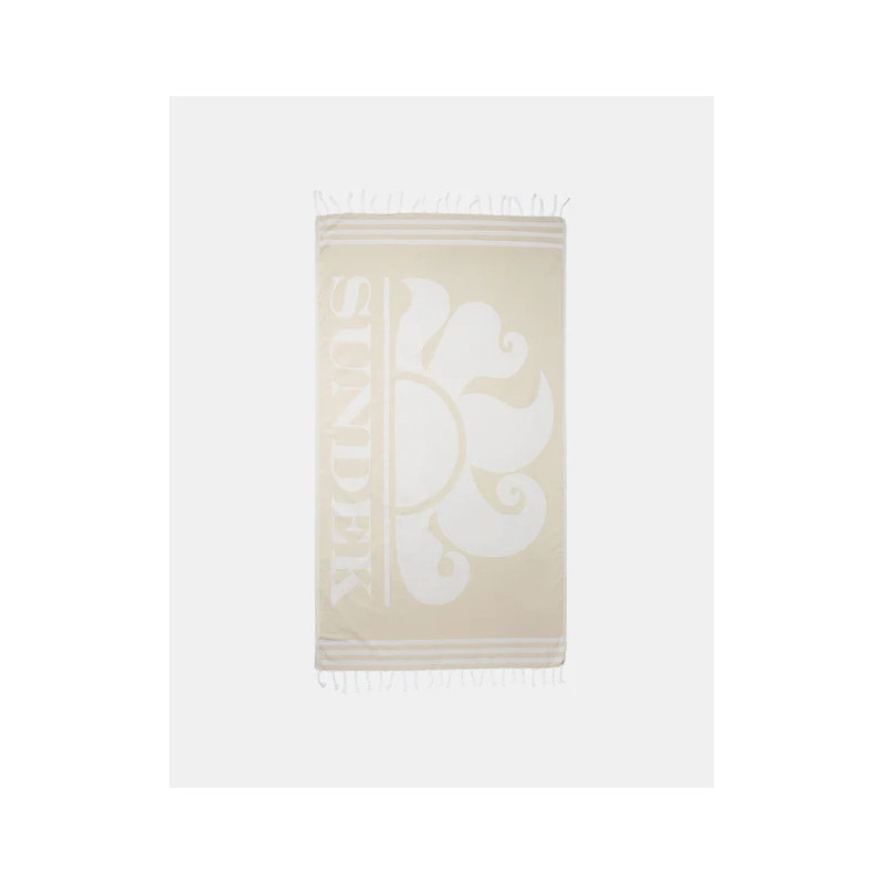 SUNDEK TELO MARE FOUTA JACQUARD CON LOGO VARI COLORI