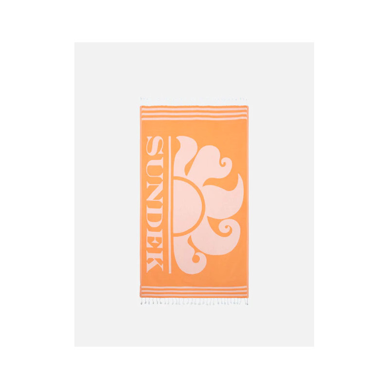 SUNDEK TELO MARE FOUTA JACQUARD CON LOGO VARI COLORI