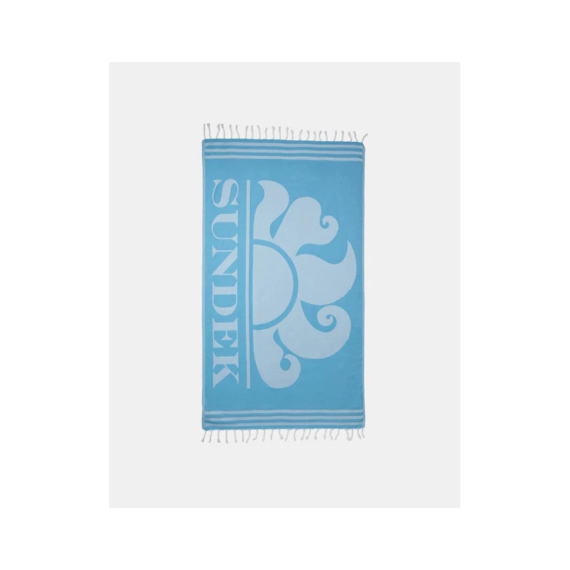 SUNDEK TELO MARE FOUTA JACQUARD CON LOGO VARI COLORI
