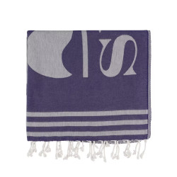 SUNDEK TELO MARE FOUTA JACQUARD CON LOGO VARI COLORI