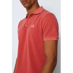 SUNDEK POLO IN COTONE PIQUET COMBINATO M997PLP VERDE
