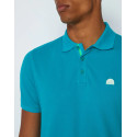 SUNDEK POLO IN COTONE PIQUET COMBINATO M997PLP VERDE