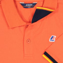 K-Way Vincent Contrast Polo K00AI40  Bianco