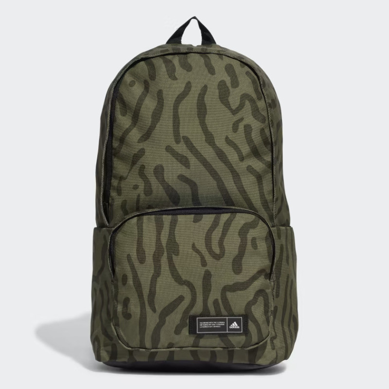 ADIDAS ZAINO CLASSIC TEXTURE GRAPHIC IJ5634 Olive Strata/Shadow Olive/ Black