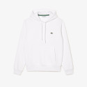 LACOSTE Felpa Jogger da uomo con cappuccio SH9623 Bianco