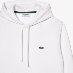 LACOSTE Felpa Jogger da uomo con cappuccio SH9623 Bianco